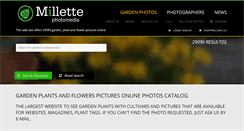 Desktop Screenshot of millettegardenpictures.com